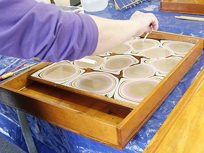 07-09-22 Paper Marbling 400 x 300