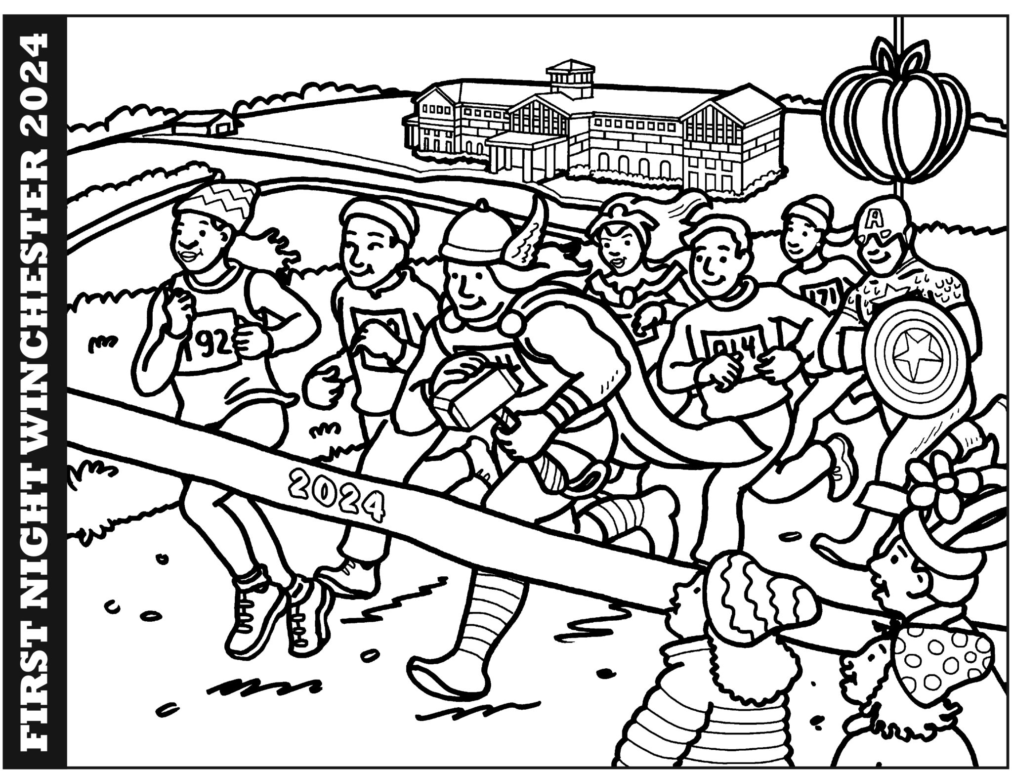 First Night Winchester Coloring Contest 2024 Museum of the Shenandoah