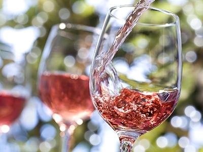 People sample wine from Starburn Winery at the United Bank Bloomin' Wine Festival on Friday April 28, 2017 in Winchester, Va.. The wine festival, which continues on Saturday, officially kicked-off the start
